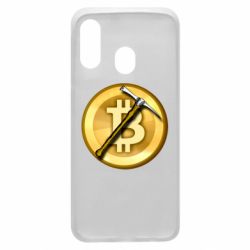 Чехол для Samsung A40 Bitcoin Hammer - PrintSalon