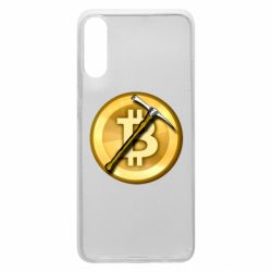 Чехол для Samsung A70 Bitcoin Hammer - PrintSalon