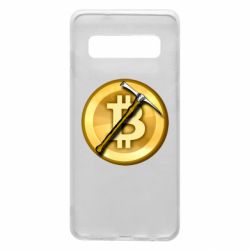 Чехол для Samsung S10 Bitcoin Hammer - PrintSalon