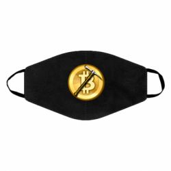 Маска многоразовая Bitcoin Hammer - PrintSalon