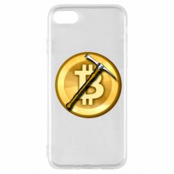 Чехол для iPhone SE 2020 Bitcoin Hammer - PrintSalon