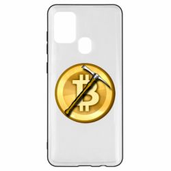 Чехол для Samsung A21s Bitcoin Hammer - PrintSalon