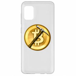Чехол для Samsung A31 Bitcoin Hammer - PrintSalon