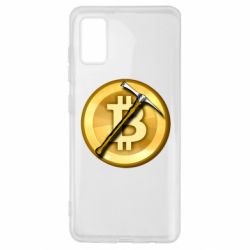 Чехол для Samsung A41 Bitcoin Hammer - PrintSalon