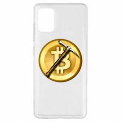 Чехол для Samsung A51 Bitcoin Hammer - PrintSalon