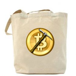 Эко-сумка Bitcoin Hammer - PrintSalon