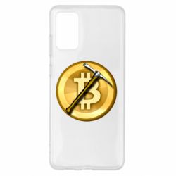 Чехол для Samsung S20+ Bitcoin Hammer - PrintSalon