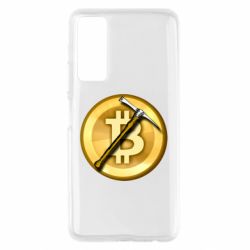 Чехол для Huawei P Smart 2021 Bitcoin Hammer - PrintSalon