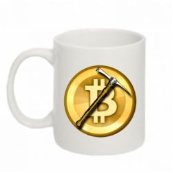 Чашка 320ml Bitcoin Hammer-PrintSalon Чашка 320ml Bitcoin Hammer