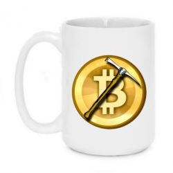 Чашка 420ml Bitcoin Hammer - PrintSalon