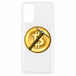 Чехол для Oppo Reno 4 Bitcoin Hammer - PrintSalon