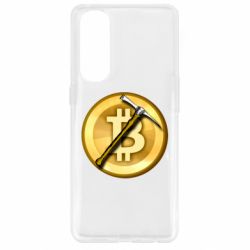 Чехол для Oppo Reno 4 Pro Bitcoin Hammer - PrintSalon