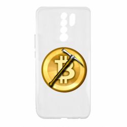 Чехол для Xiaomi Redmi 9 Bitcoin Hammer - PrintSalon