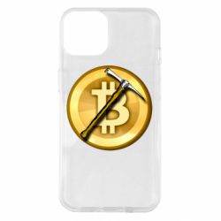 Чехол для iPhone 14 Bitcoin Hammer