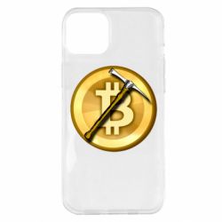 Чехол для iPhone 14 Plus Bitcoin Hammer - PrintSalon