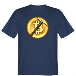 Мужская футболка Stedman Bitcoin Hammer - PrintSalon