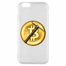 Чехол для iPhone 6/6S Bitcoin Hammer - PrintSalon