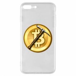 Чехол для iPhone 8 Plus Bitcoin Hammer - PrintSalon
