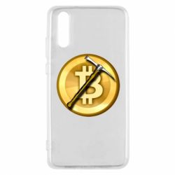 Чехол для Huawei P20 Bitcoin Hammer - PrintSalon