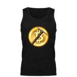 Мужская майка Bitcoin Hammer - PrintSalon