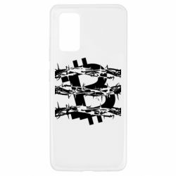 Чехол для Samsung A32 4G Bitcoin in barbed wire - PrintSalon