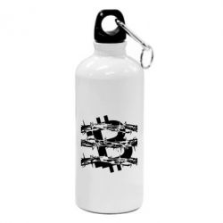 Фляга Bitcoin in barbed wire - PrintSalon