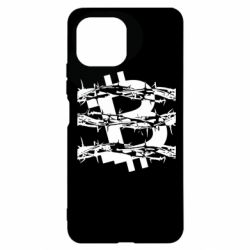 Чехол для Xiaomi Mi11 Lite Bitcoin in barbed wire - PrintSalon