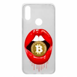 Чехол для Xiaomi Redmi 7 Bitcoin in the teeth - PrintSalon