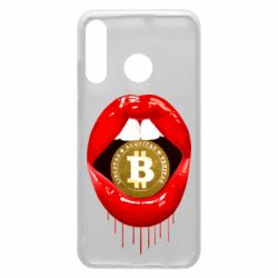 Чехол для Huawei P30 Lite Bitcoin in the teeth - PrintSalon