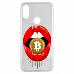 Чехол для Xiaomi Redmi Note 7 Bitcoin in the teeth - PrintSalon
