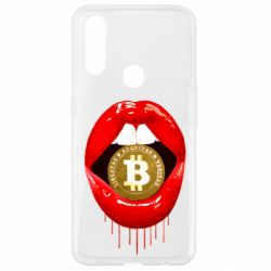 Чехол для Oppo A31 Bitcoin in the teeth - PrintSalon