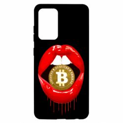Чехол для Samsung A52 5G Bitcoin in the teeth - PrintSalon