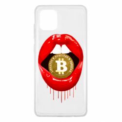 Чехол для Samsung Note 10 Lite Bitcoin in the teeth - PrintSalon