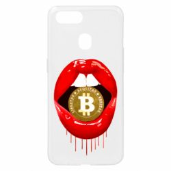Чехол для Oppo A5s/A12 Bitcoin in the teeth - PrintSalon