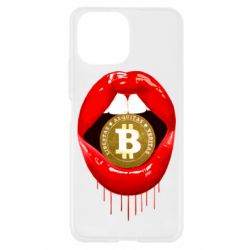Чехол для Xiaomi Mi11 Lite Bitcoin in the teeth - PrintSalon