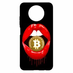 Чехол для Xiaomi Redmi Note 9 5G/Redmi Note 9T Bitcoin in the teeth - PrintSalon