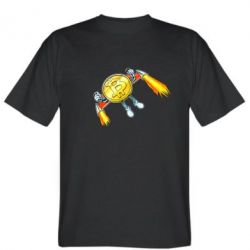 Мужская футболка Stedman Bitcoin into space - PrintSalon