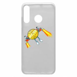 Чехол для Huawei P30 Lite Bitcoin into space - PrintSalon