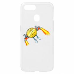 Чехол для Oppo A5s/A12 Bitcoin into space - PrintSalon