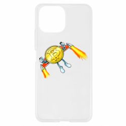 Чехол для Xiaomi Mi11 Lite Bitcoin into space - PrintSalon