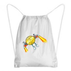 Рюкзак-мешок Bitcoin into space - PrintSalon
