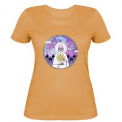 Женская футболка Bitcoin on the planet - PrintSalon