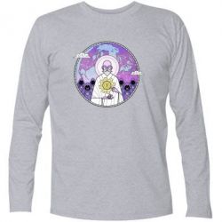 Футболка с длинным рукавом Bitcoin on the planet - PrintSalon