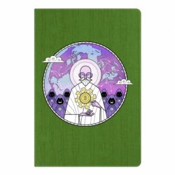 Блокнот с принто Bitcoin on the planet - PrintSalon