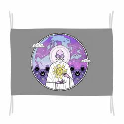 Флаг Bitcoin on the planet - PrintSalon