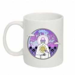 Чашка 320ml Bitcoin on the planet-PrintSalon Чашка 320ml Bitcoin on the planet