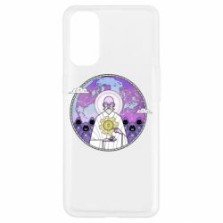 Чехол для Oppo Reno 4 Bitcoin on the planet - PrintSalon