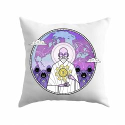 Подушка Bitcoin on the planet - PrintSalon