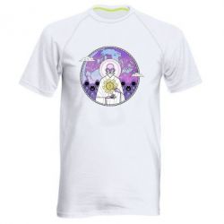 Мужская футболка для спорта Bitcoin on the planet - PrintSalon