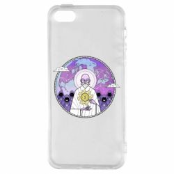 Чехол для iPhone5/5S/SE Bitcoin on the planet - PrintSalon